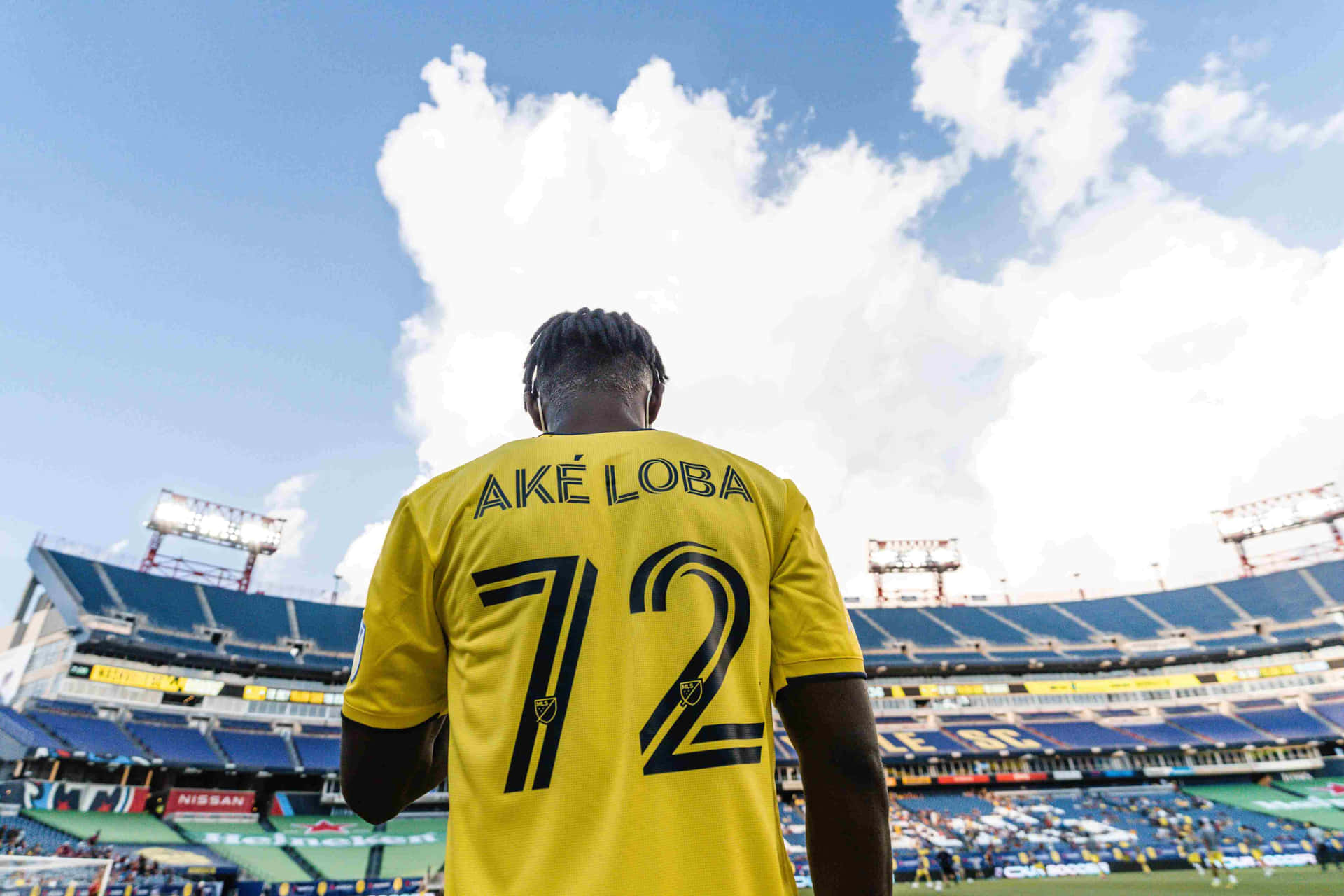 Ake Loba Stadium Entrance Background
