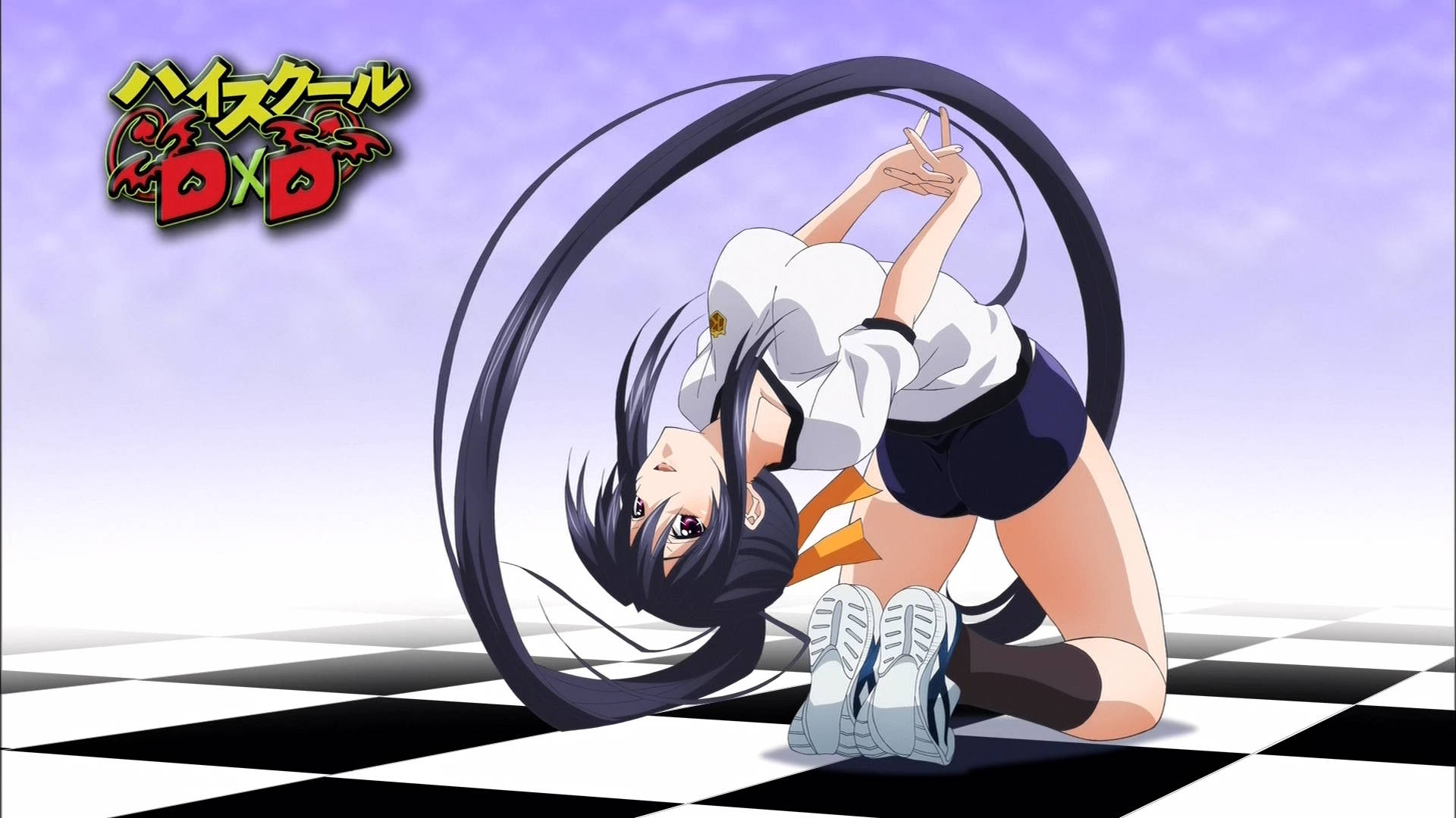 Akeno Himejima Stretching High School Dxd