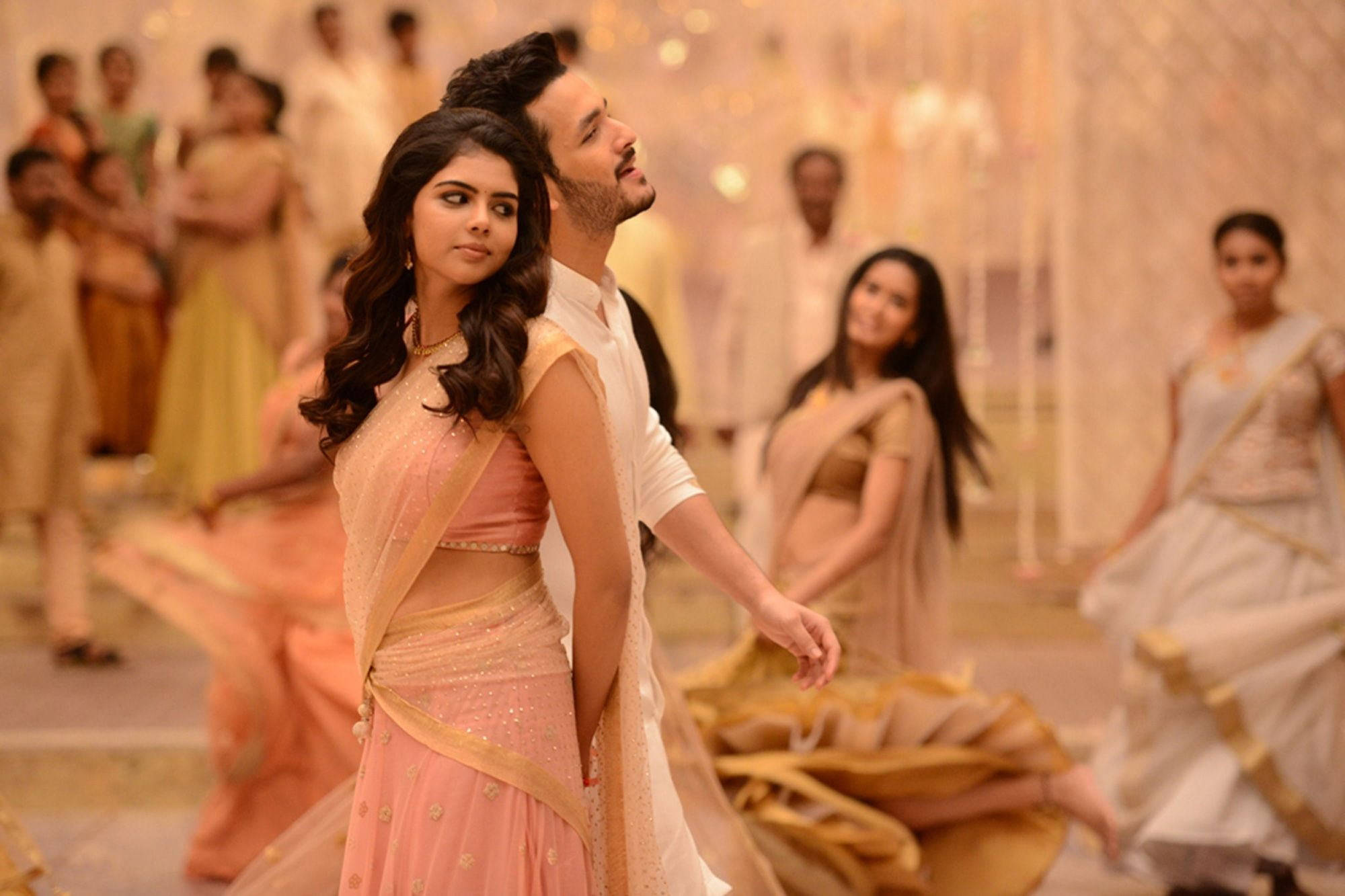 Akhil Akkineni And Kalyani Priyadarshan