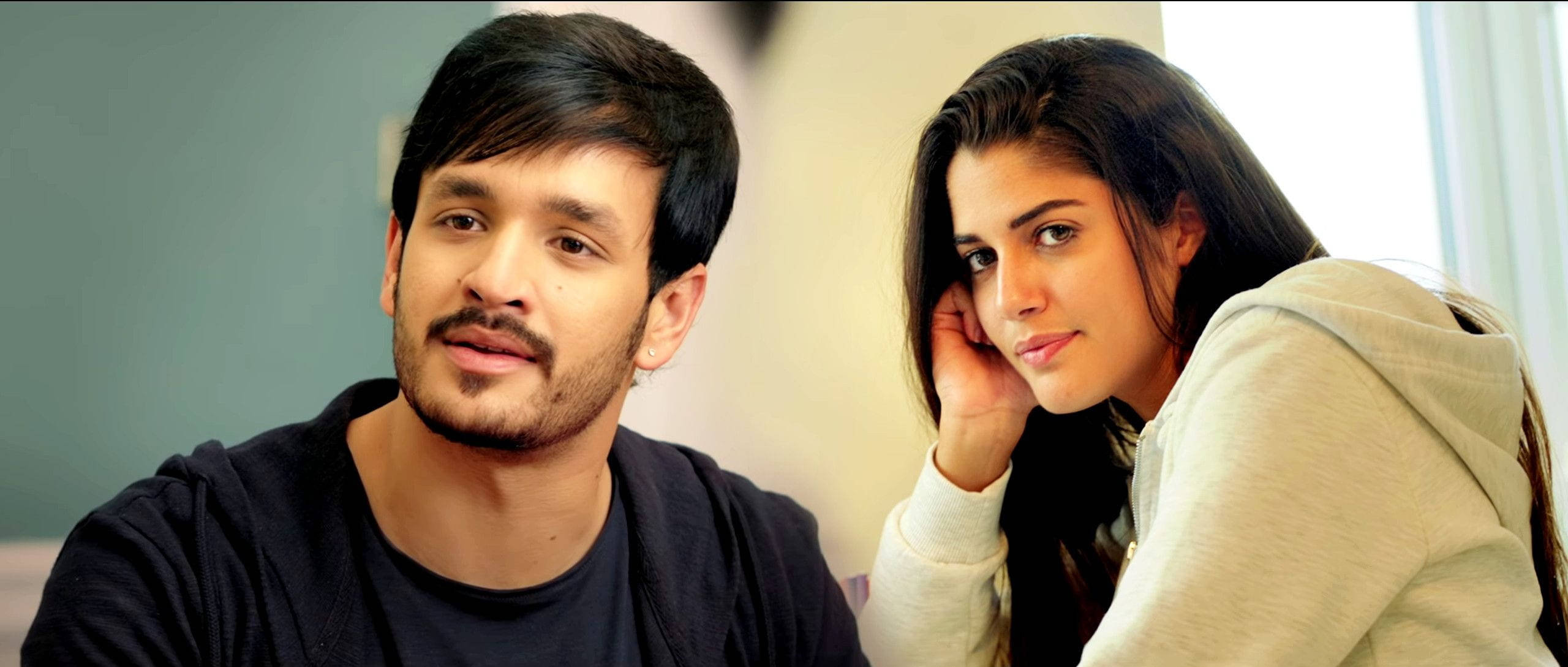 Akhil Akkineni And Nidhhi Agerwal Background