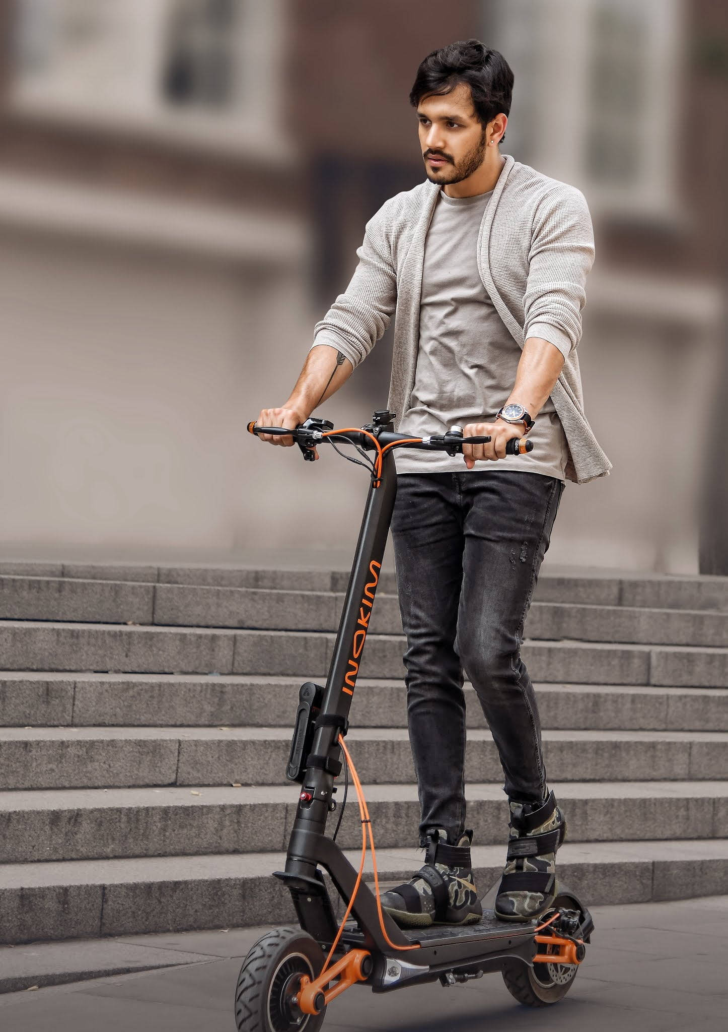 Akhil Akkineni Taking A Ride Background