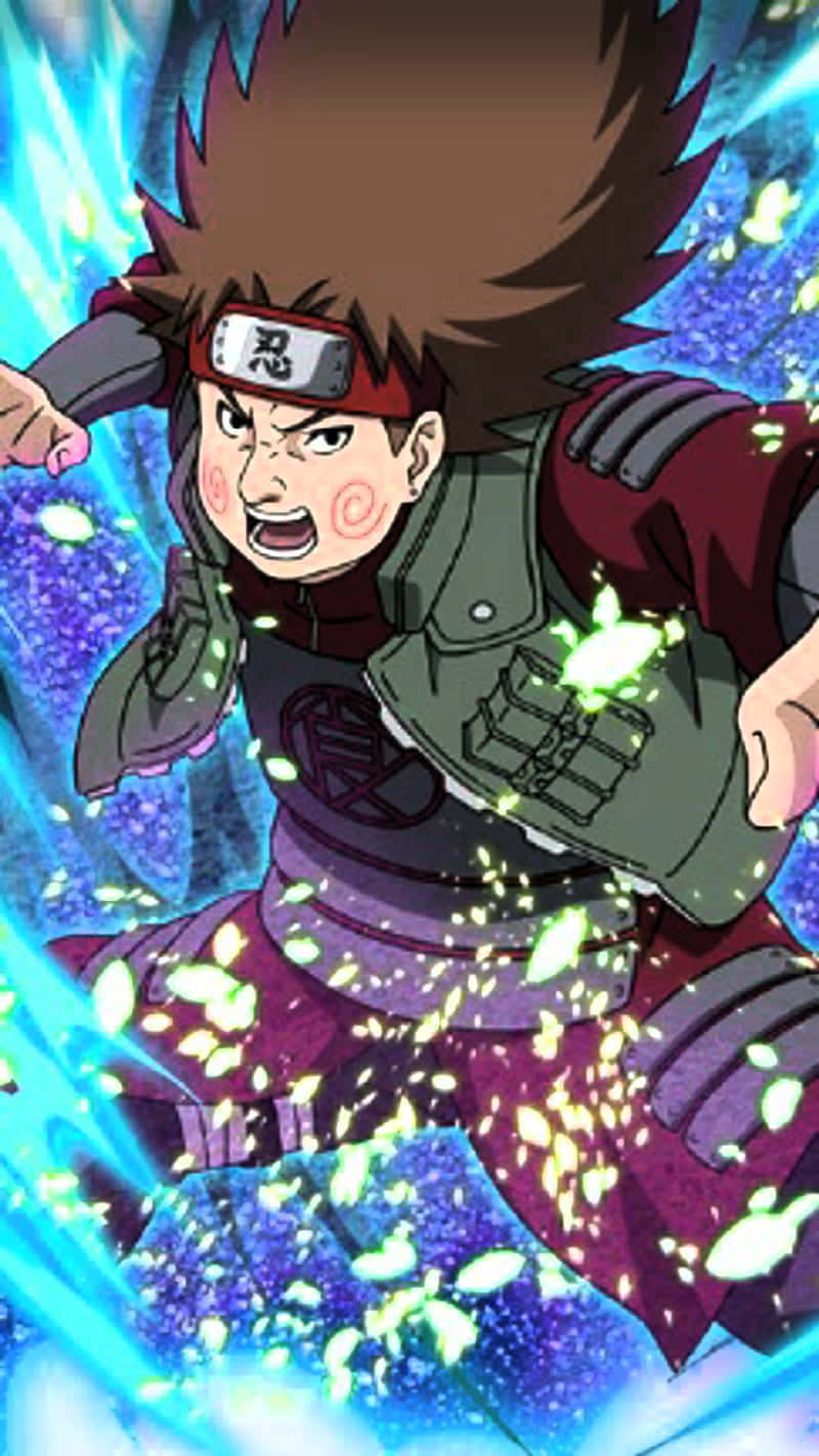 Akimichi Choji's Devotion To The Naruto Franchise Background