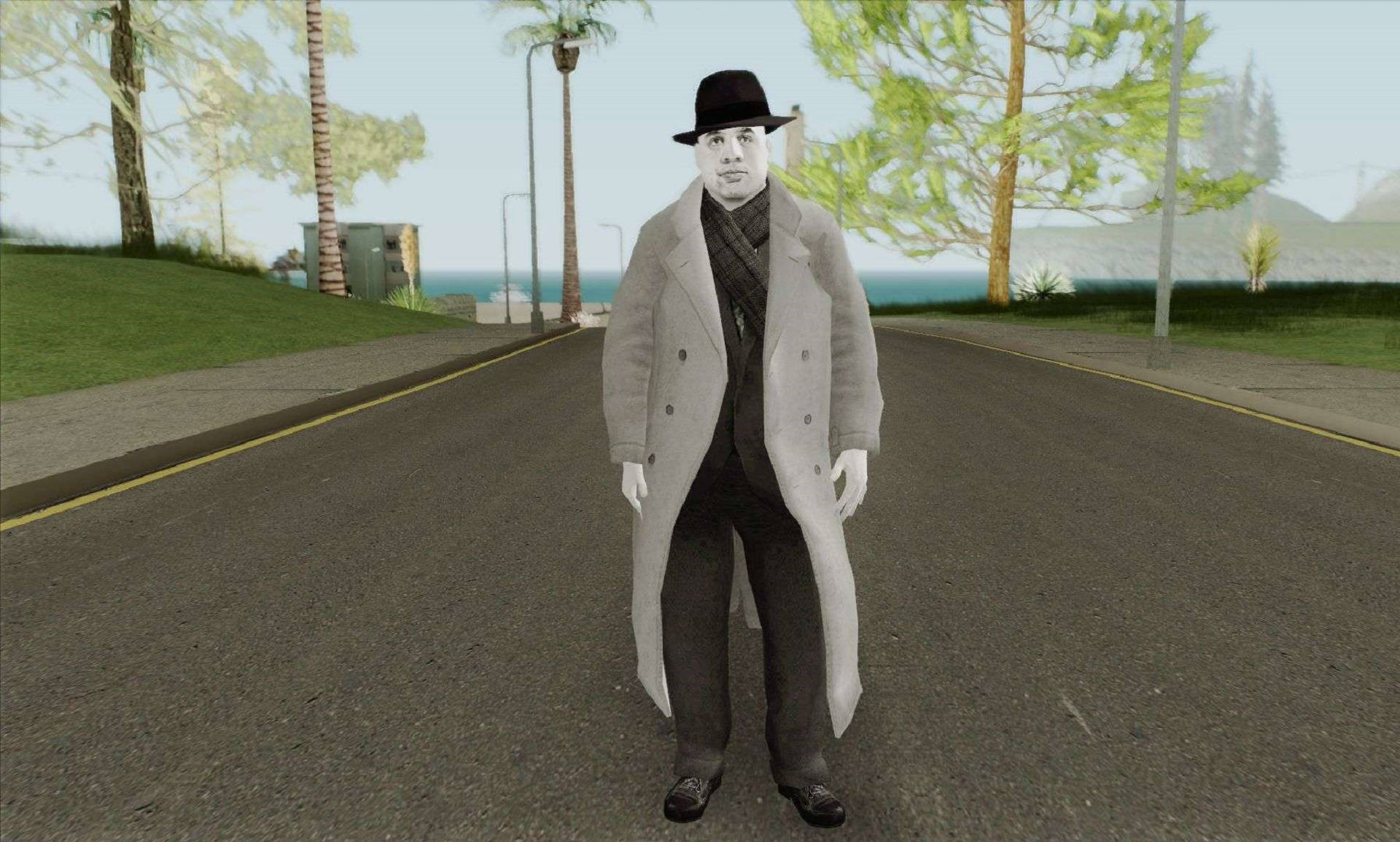 Al Capone In Gta Background