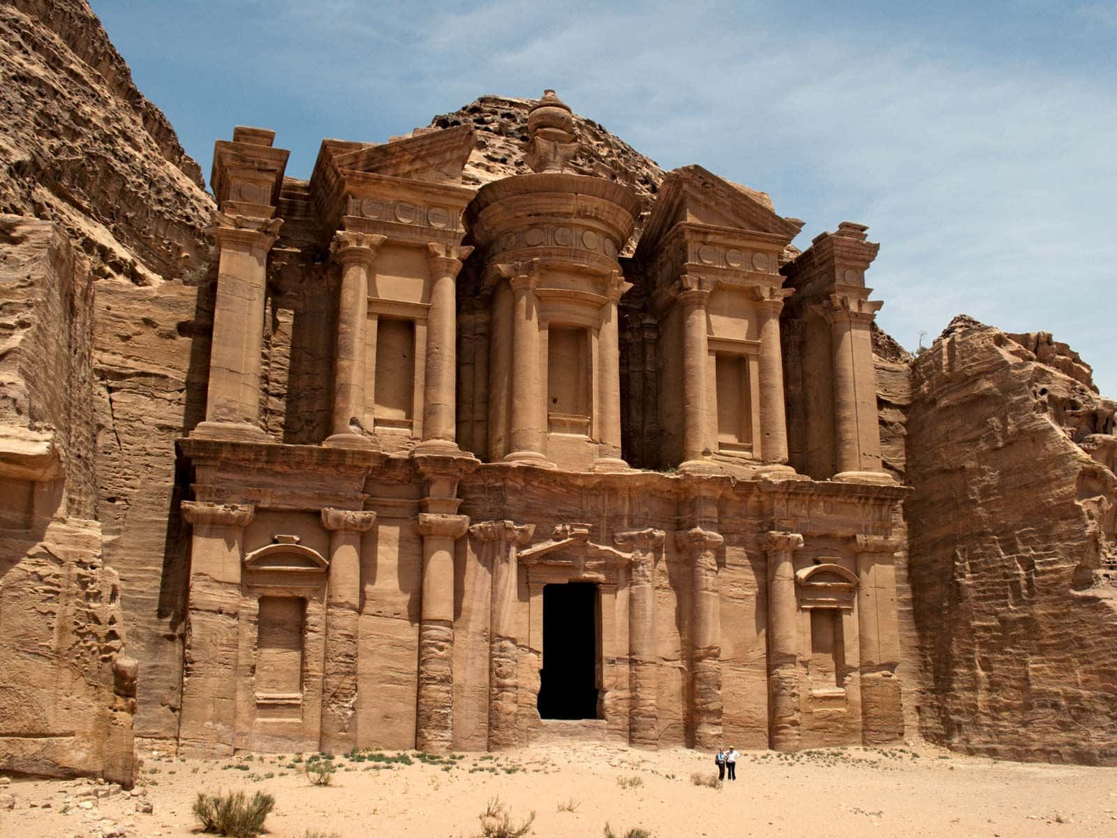 Al Dayr Monument In Petra City