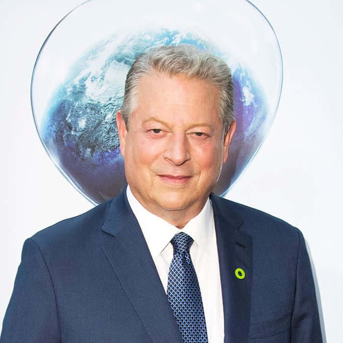 Al Gore Attending A Documentary Screening Background