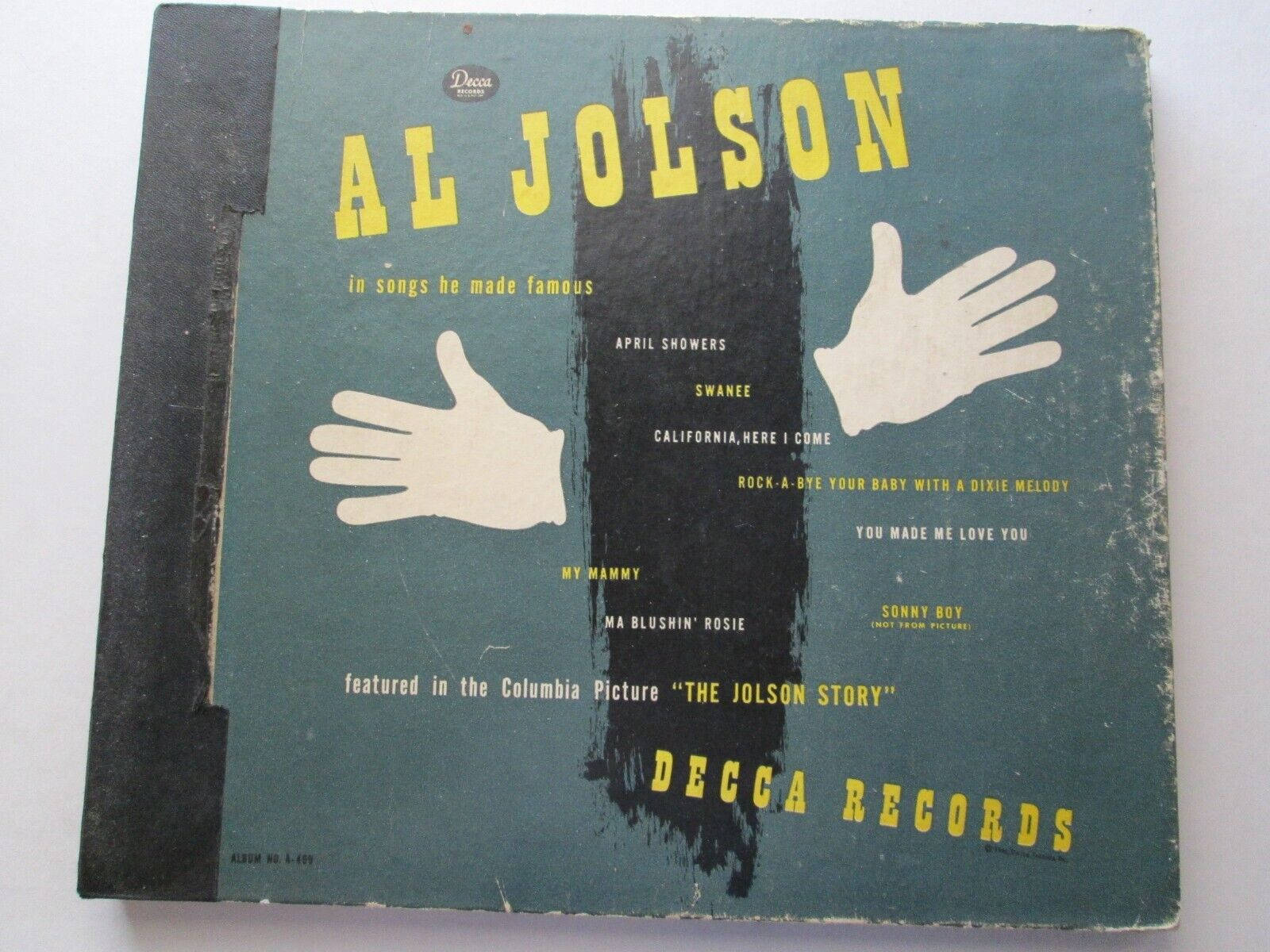 Al Jolson Decca Records Background