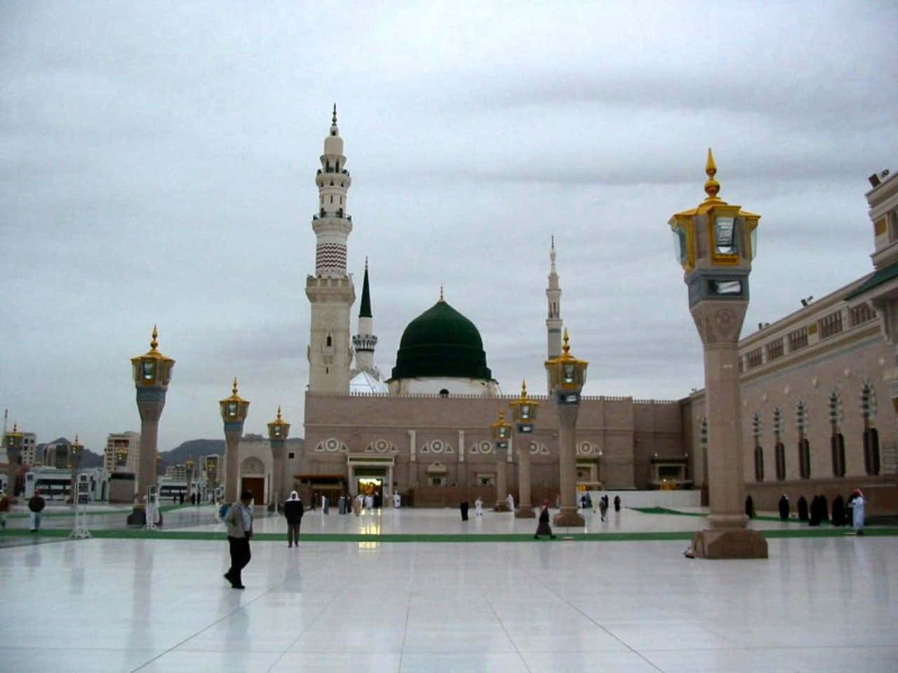 Al Masjid_an Nabawi_in_ Medina Background