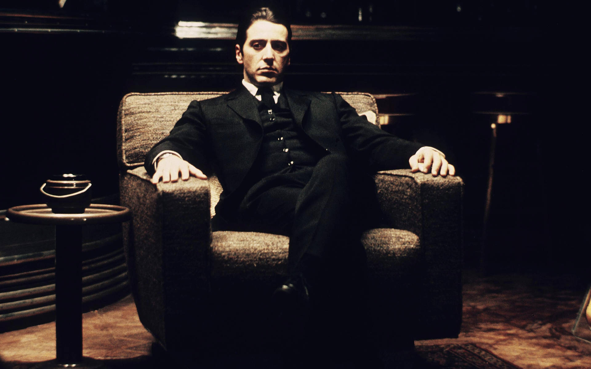 Al Pacino As Michael Corleone Background