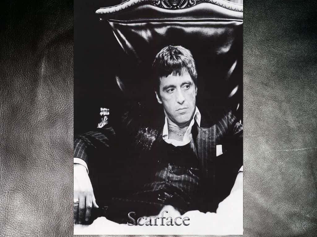 Al Pacino As Tony Montana In Scarface Background