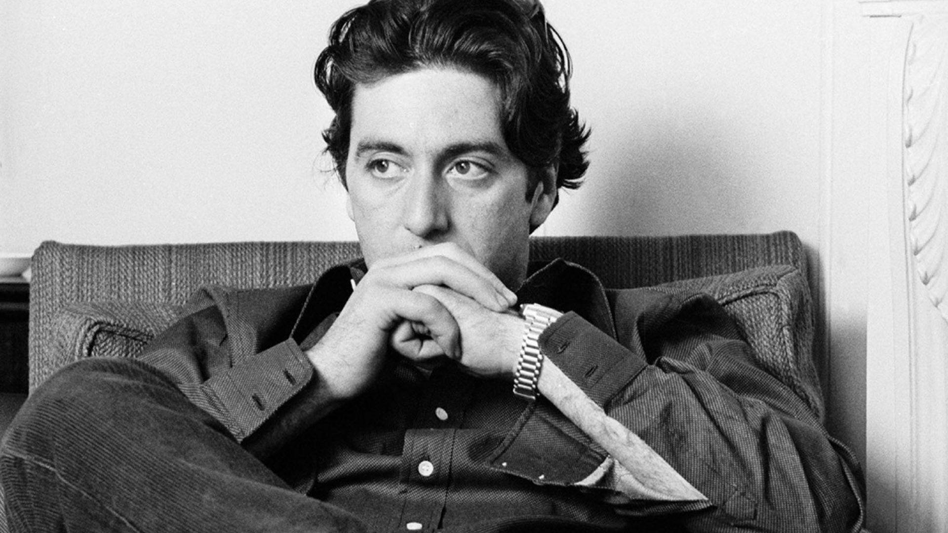 Al Pacino Pensive Pose Background