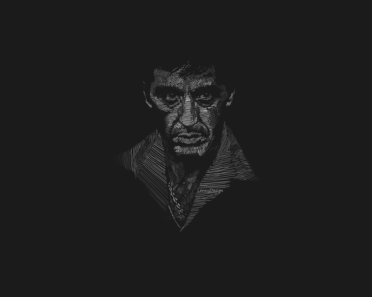 Al Pacino Scarface Art Background