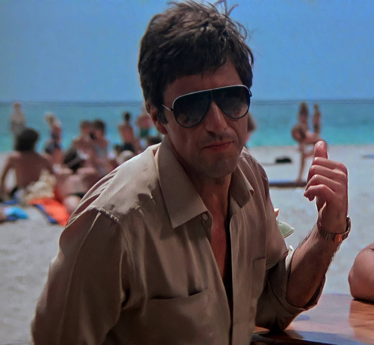 Al Pacino Scarface Beach
