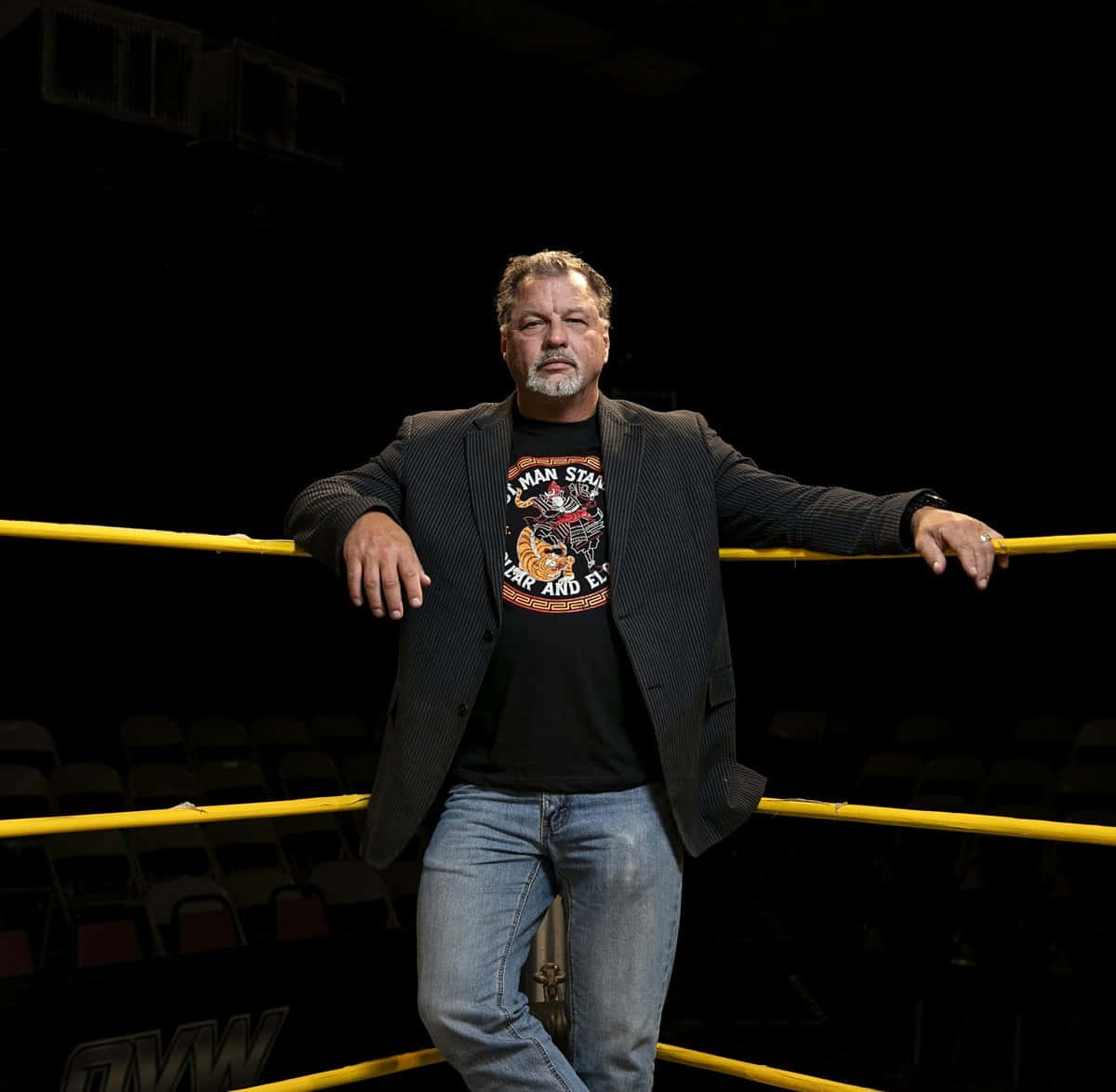 Al Snow Wrestling Ring Stance Background