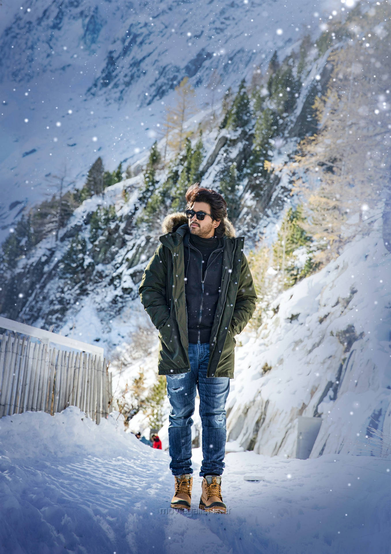 Ala Vaikunthapurramuloo Bantu Snow Background