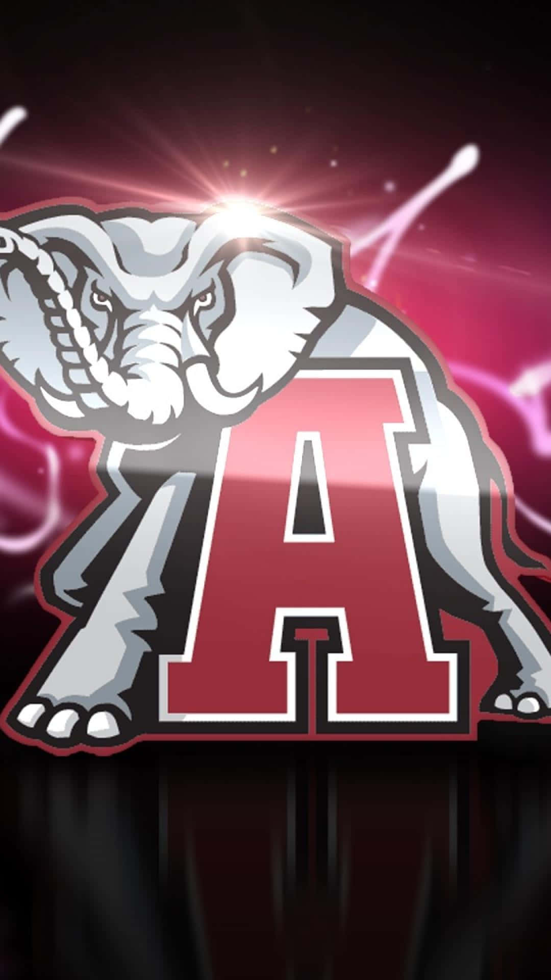 Alabama Crimson Tide Football Logo Background