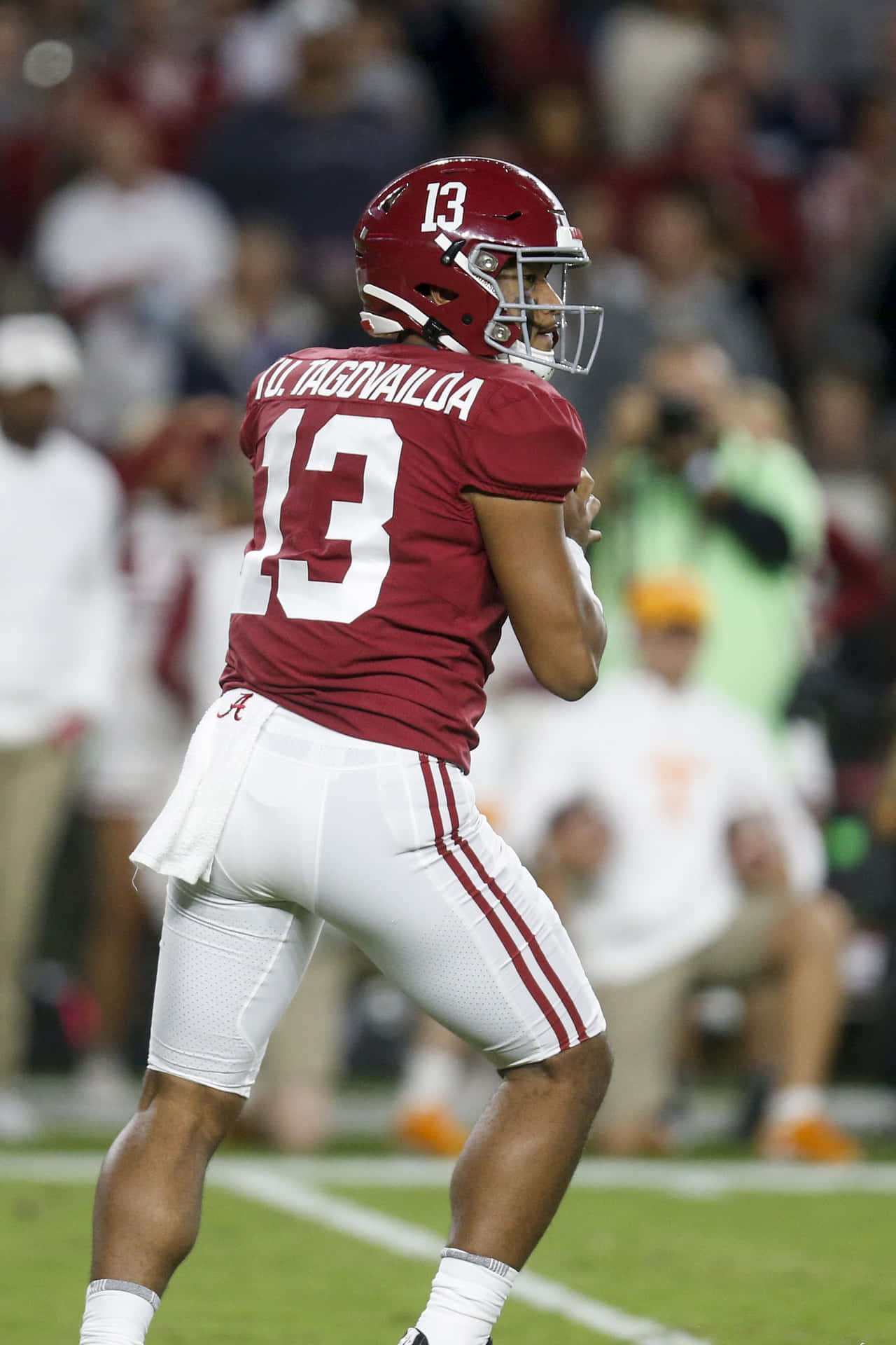 Alabama Crimson Tide Qb Tua Tagovailoa Background