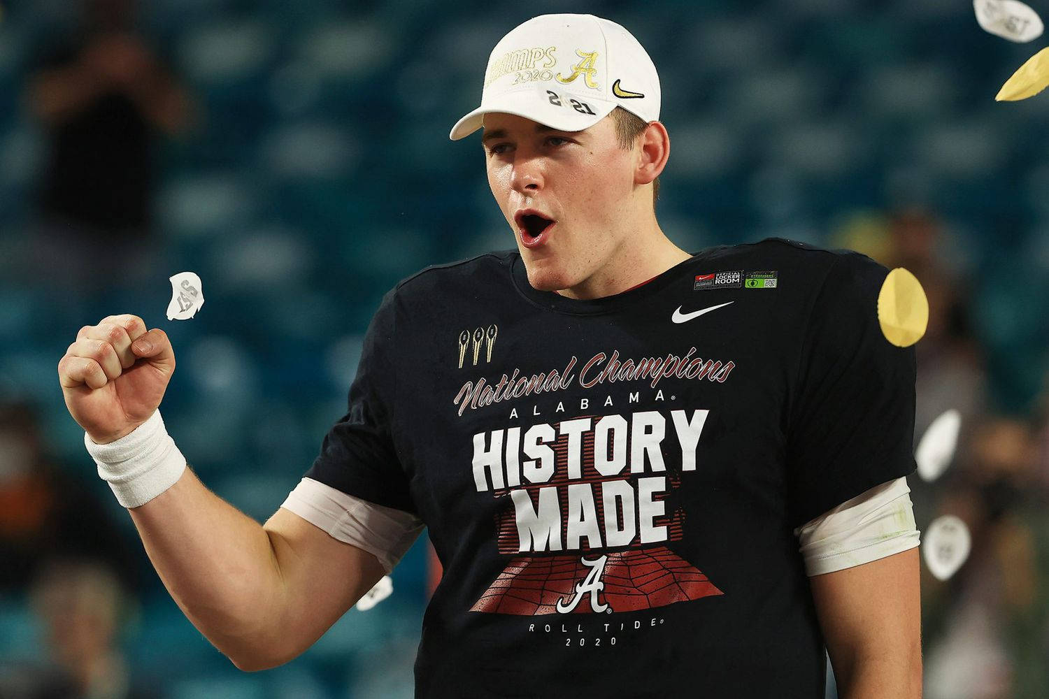 Alabama Crimson Tide Quarterback Mac Jones.