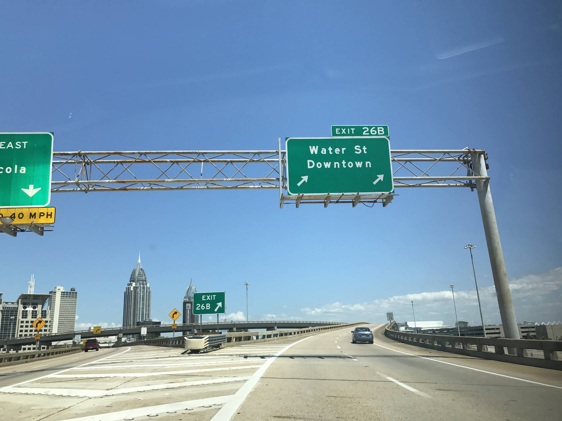 Alabama Interstate 10 Background