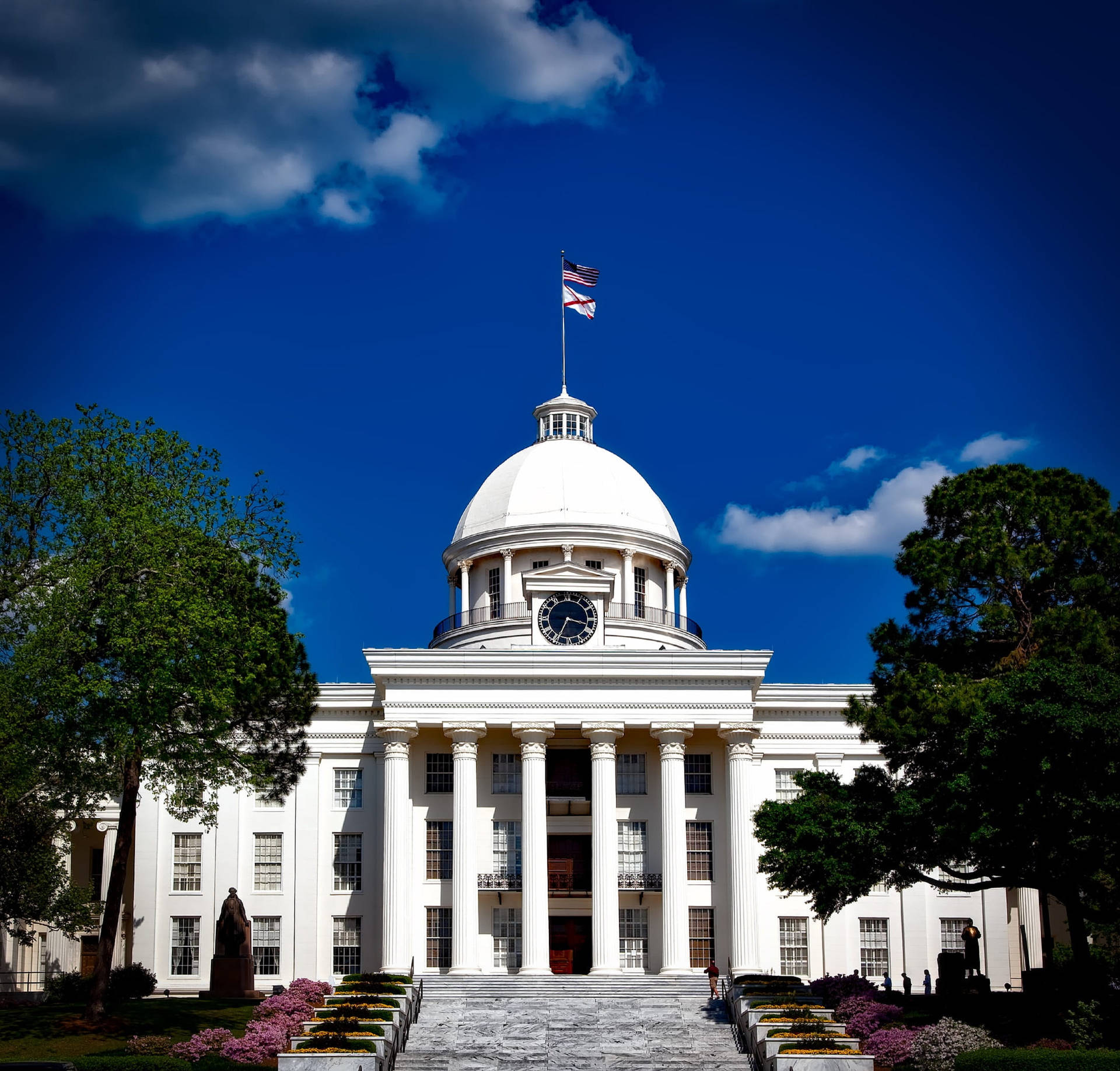 Alabama State Capitol Background