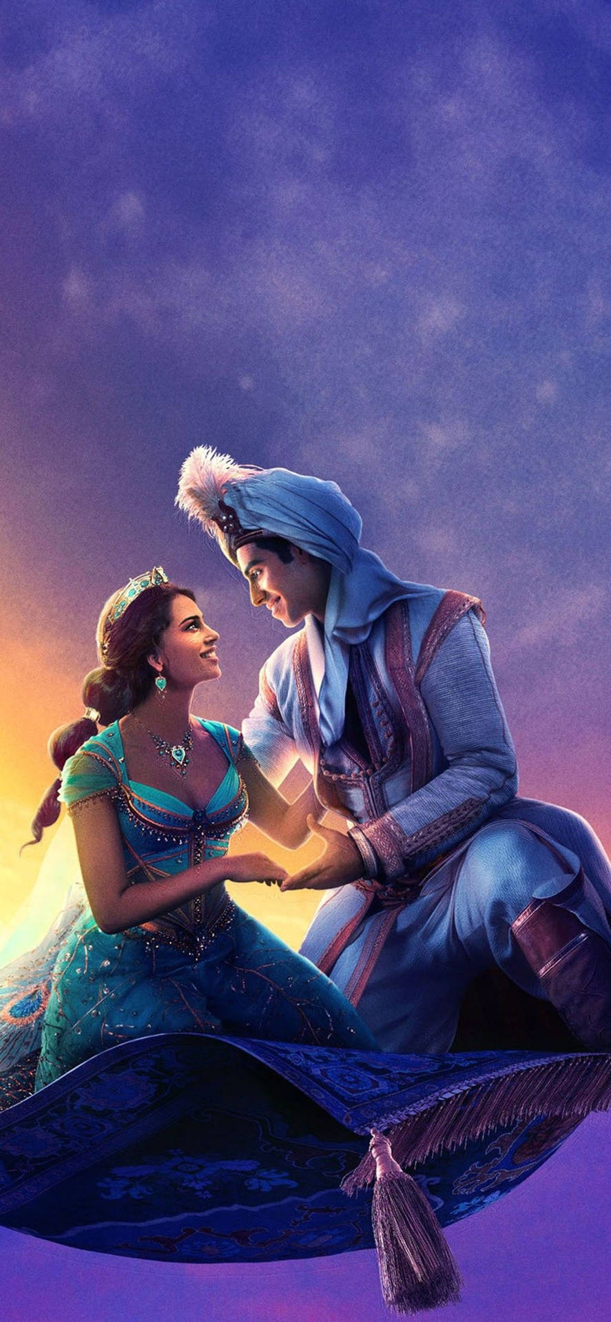 Aladdin Hold On Tight Background