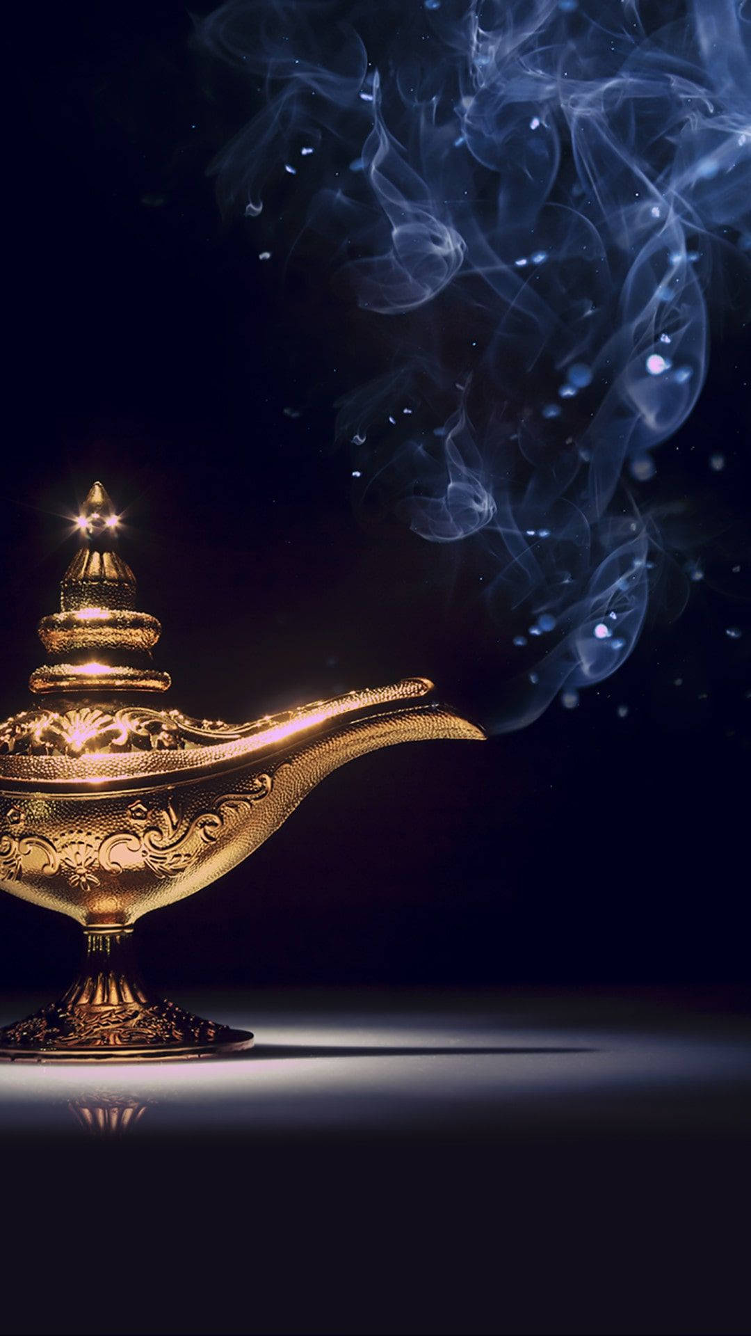 Aladdin Magic Smoke Background