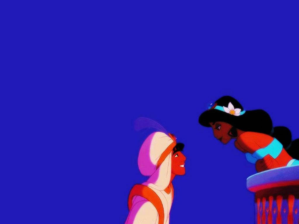Aladdin & Princess Jasmine Background