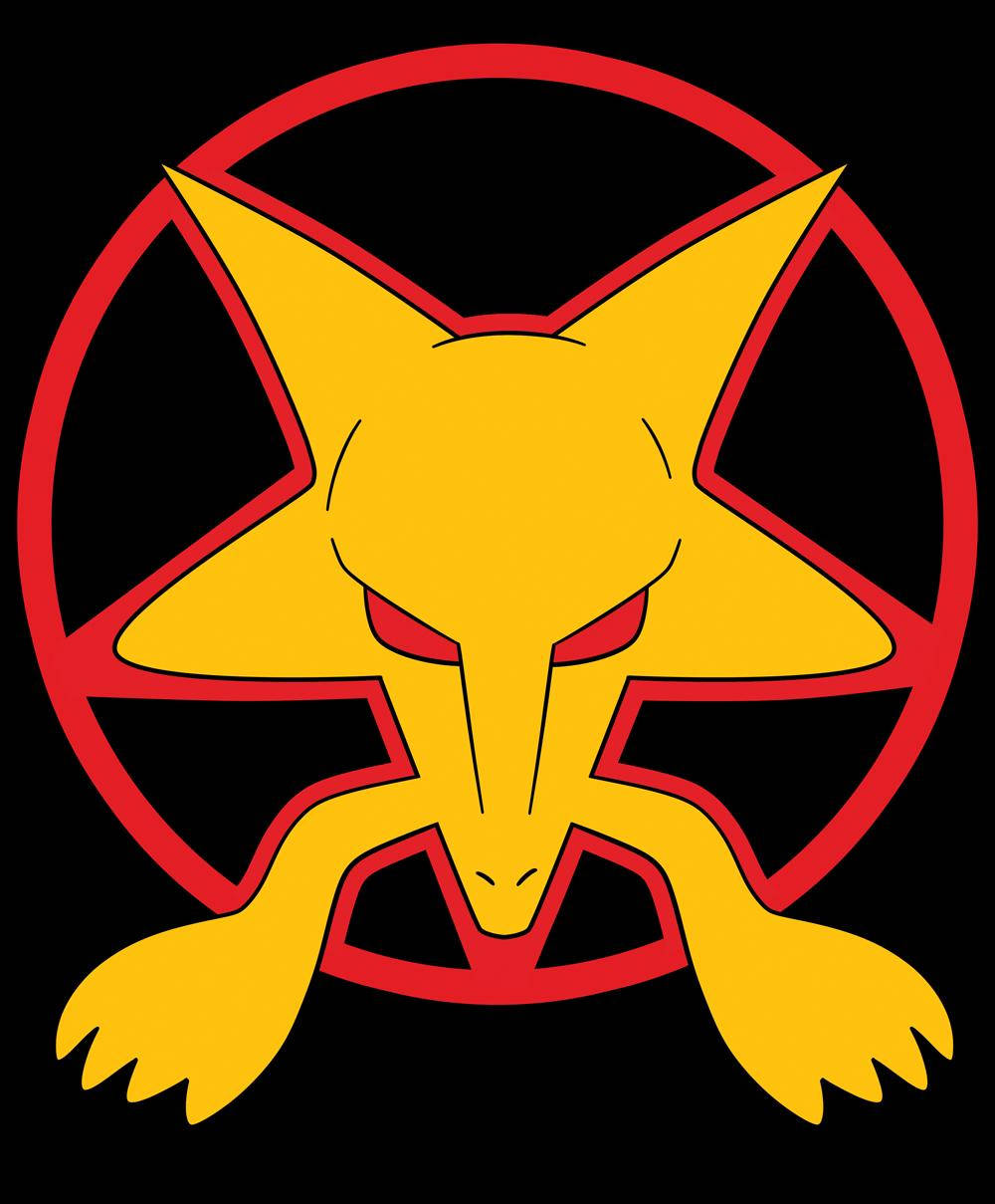 Alakazam Head Pentagram