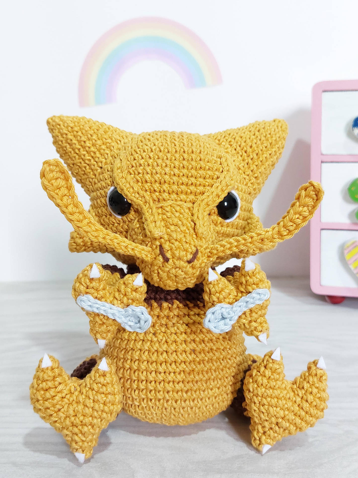 Alakazam Kadabra Knit Plush Background