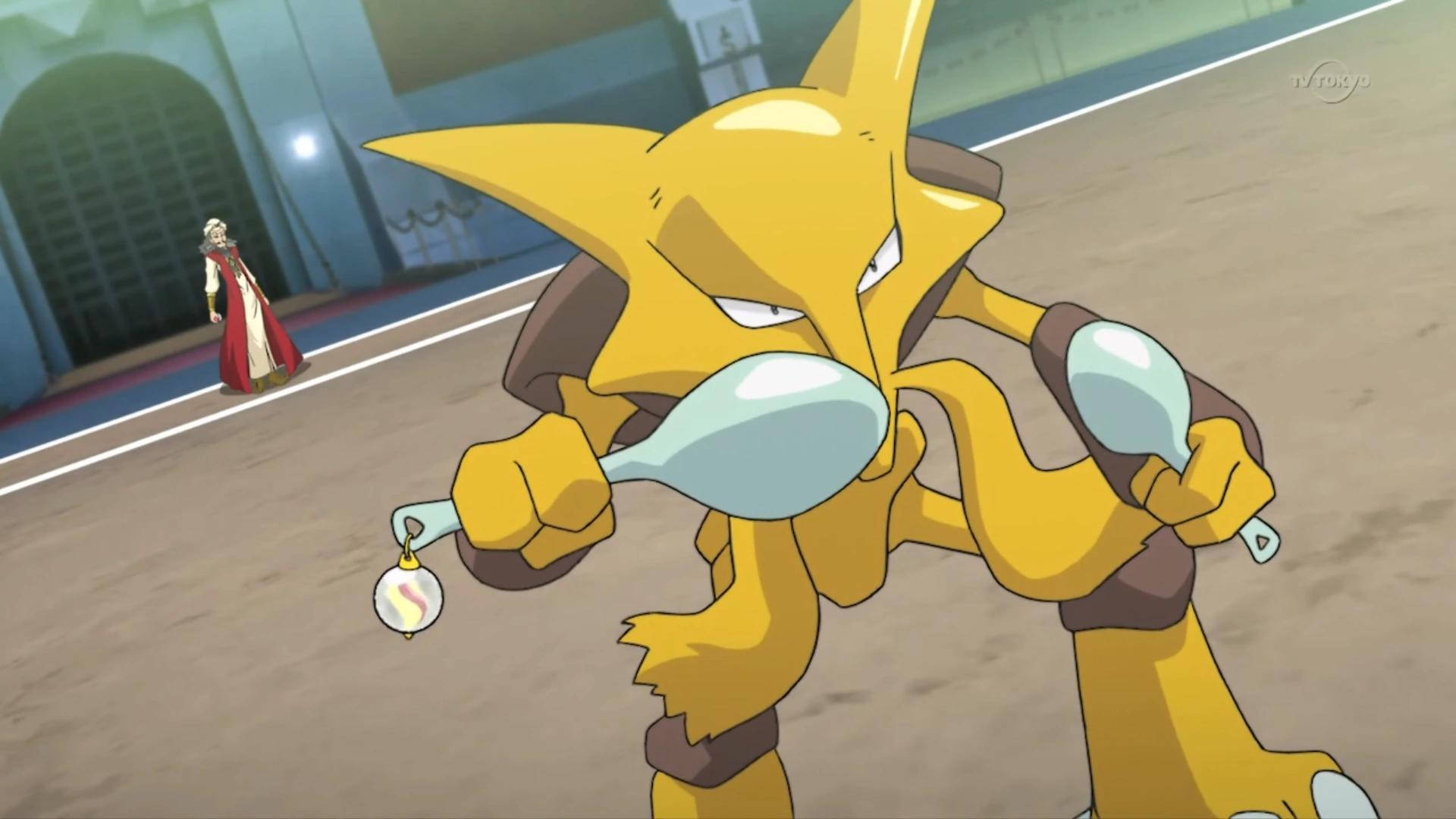 Alakazam Trainer Anime