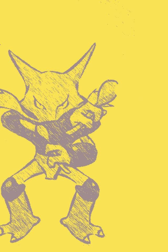 Alakazam Yellow Crossed Arms