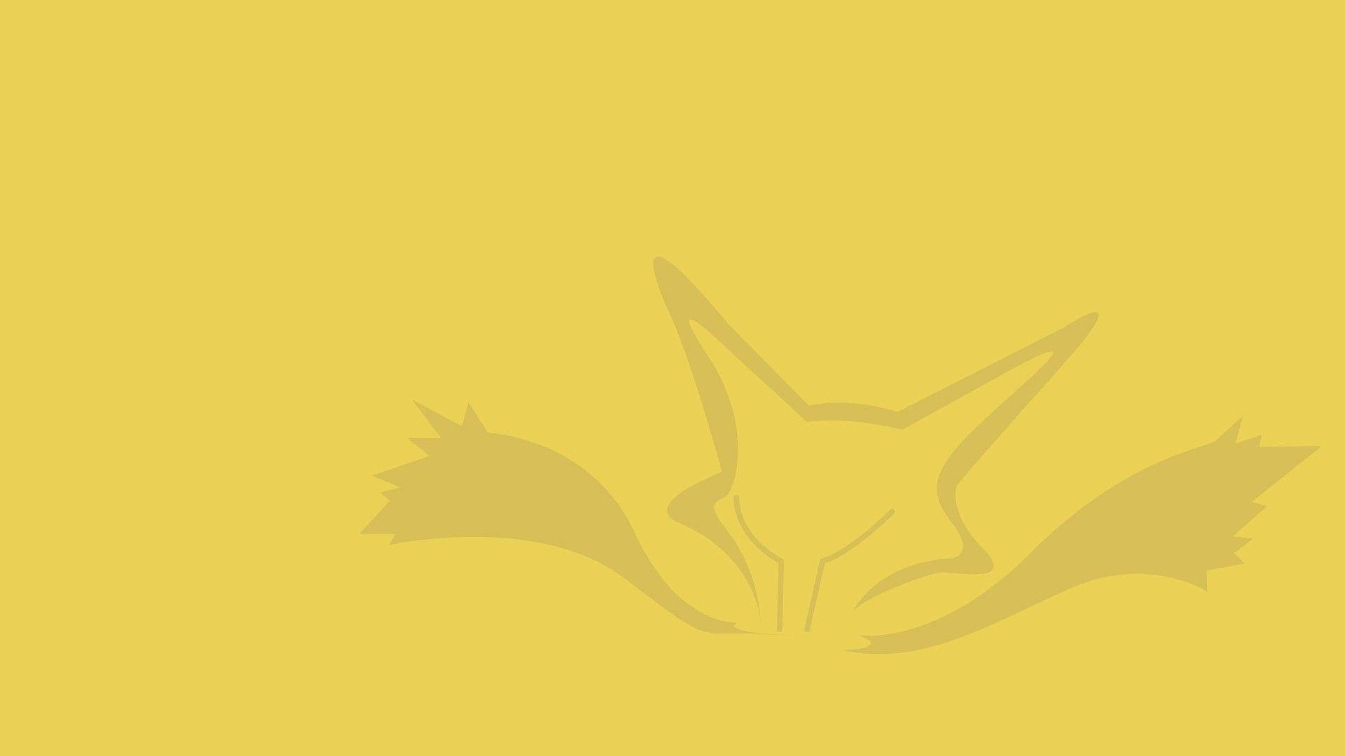 Alakazam Yellow Head Moustache Background