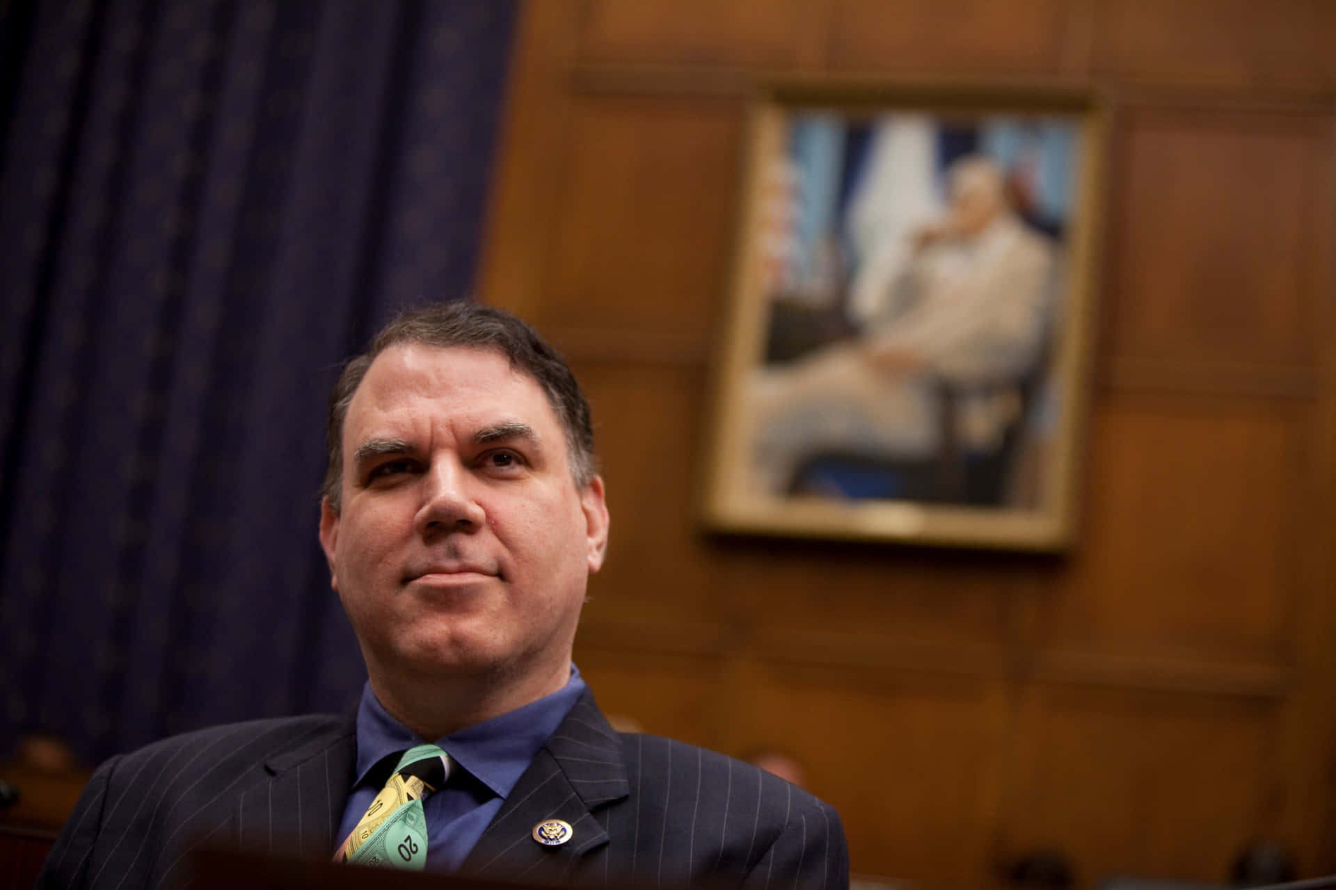 Alan Grayson Inside His Room Background