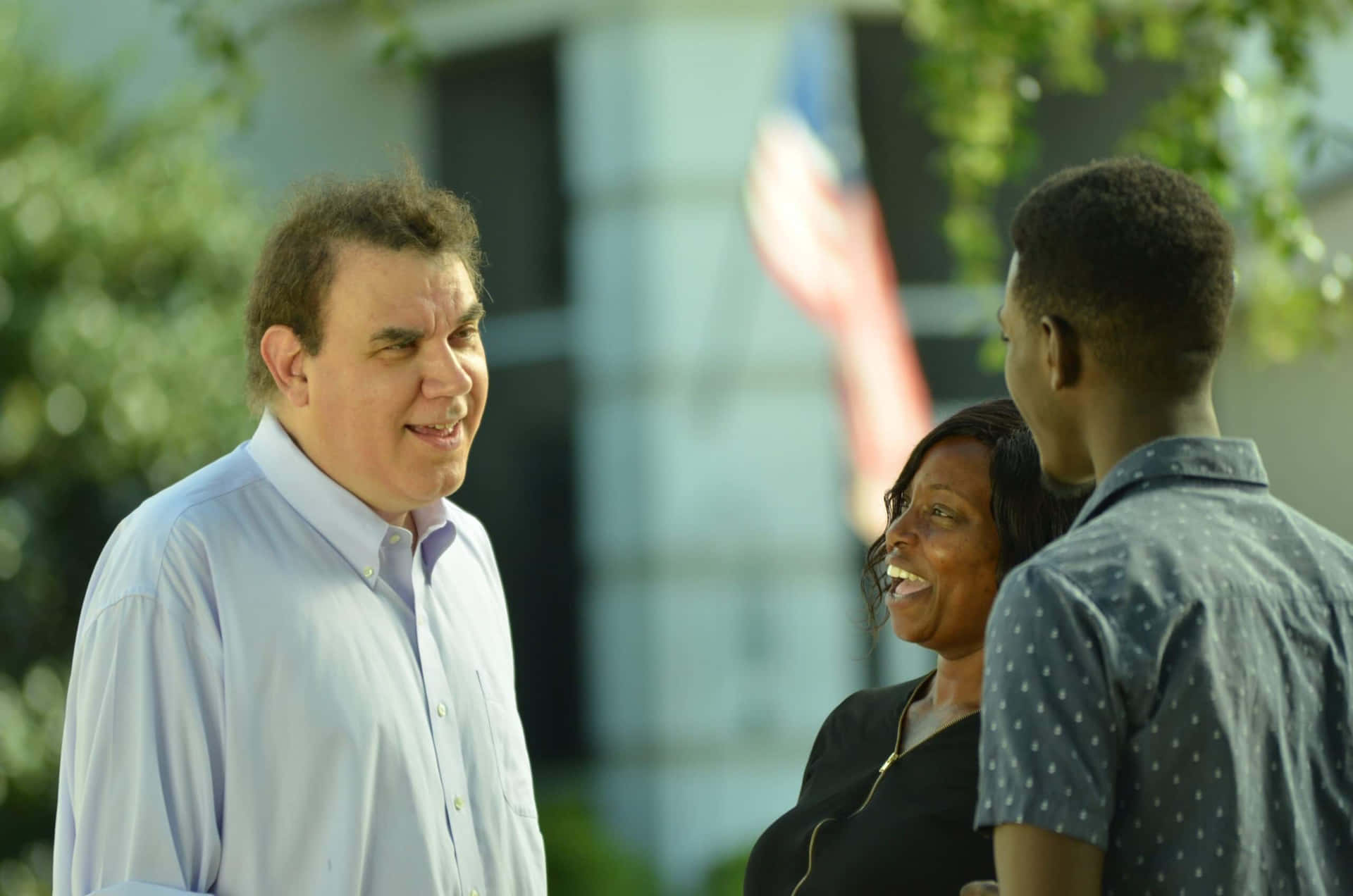 Alan Grayson Meet People Background
