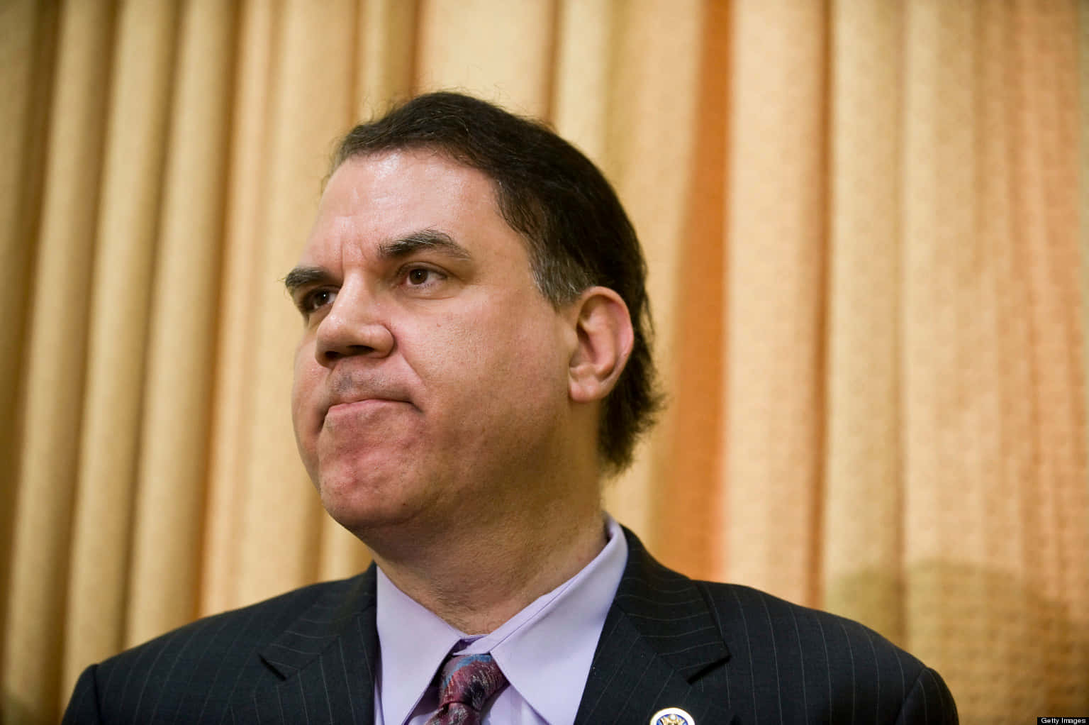 Alan Grayson Serious Face Interview Background