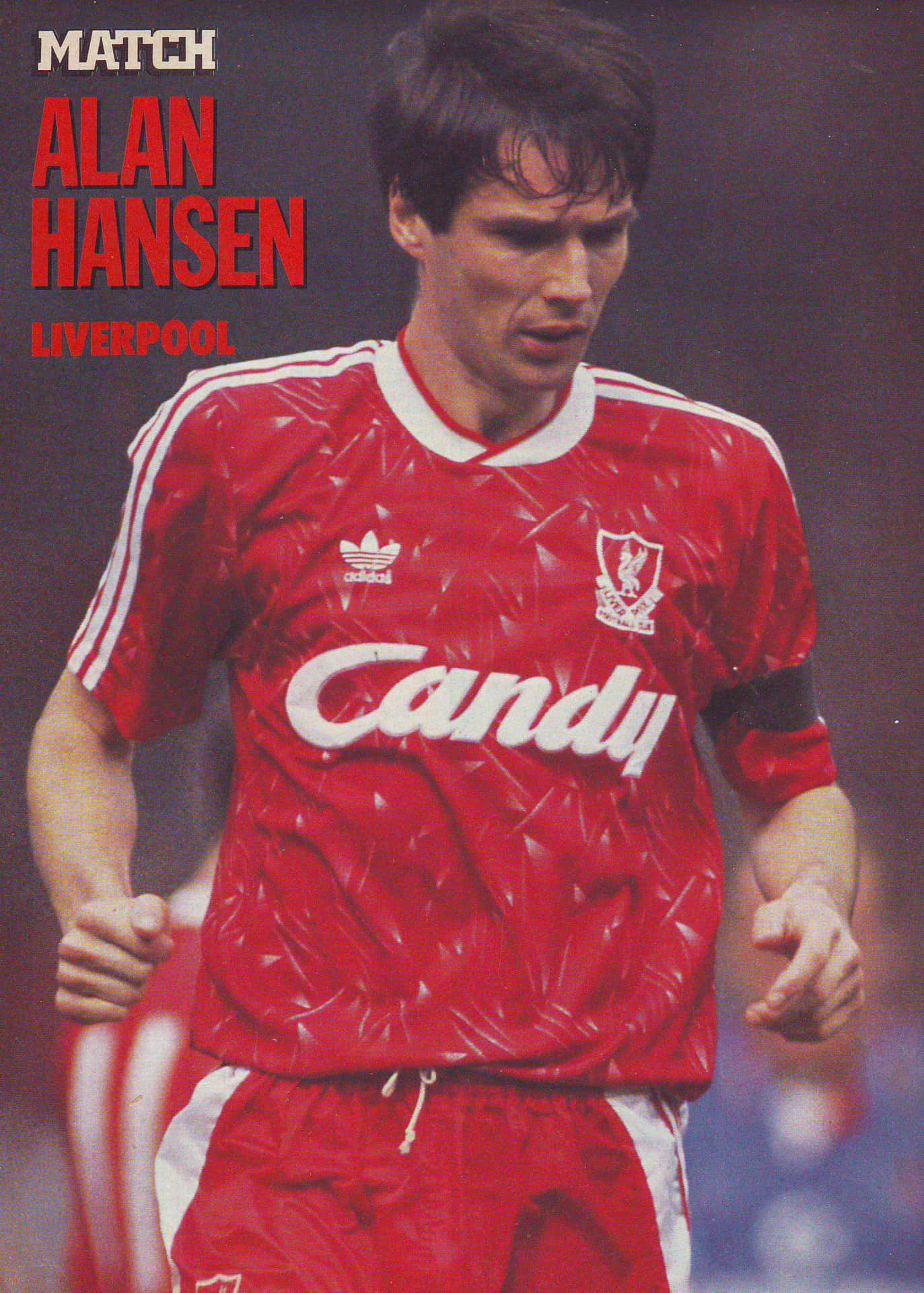 Alan Hansen In Action Background