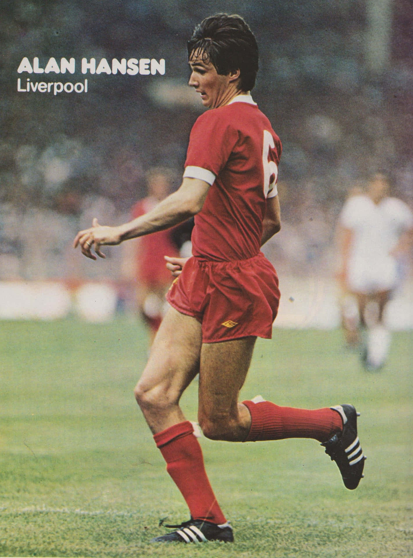 Alan Hansen Playing For Liverpool