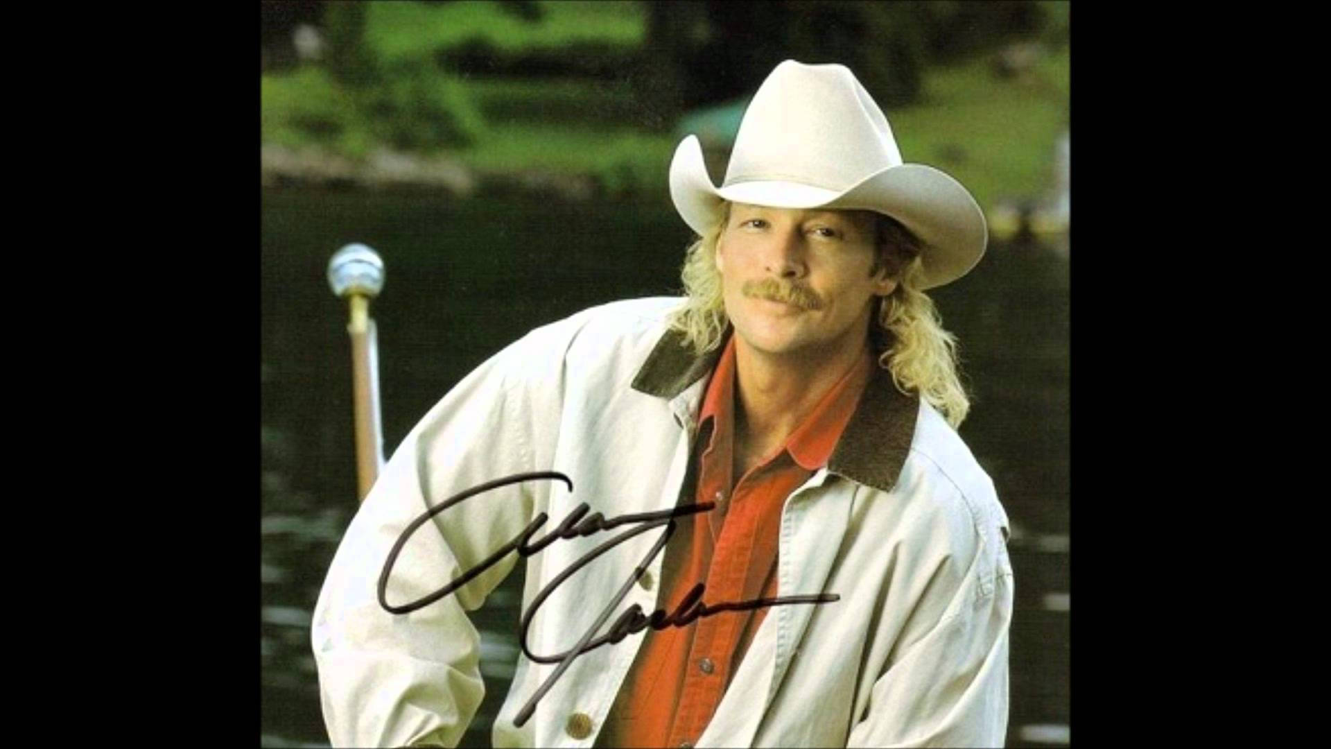 Alan Jackson Lake With Signature