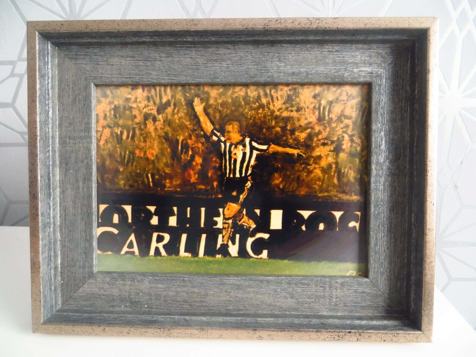 Alan Shearer Framed Painting Background
