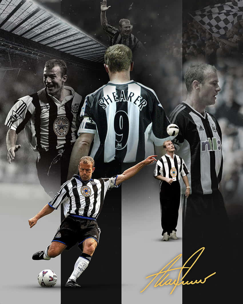 Alan Shearer Graphic Art Signature