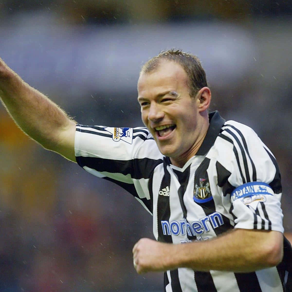 Alan Shearer Newcastle United Fc Striker Photo Background