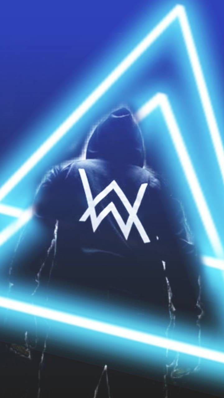 Alan Walker Logo And Hoodie Background