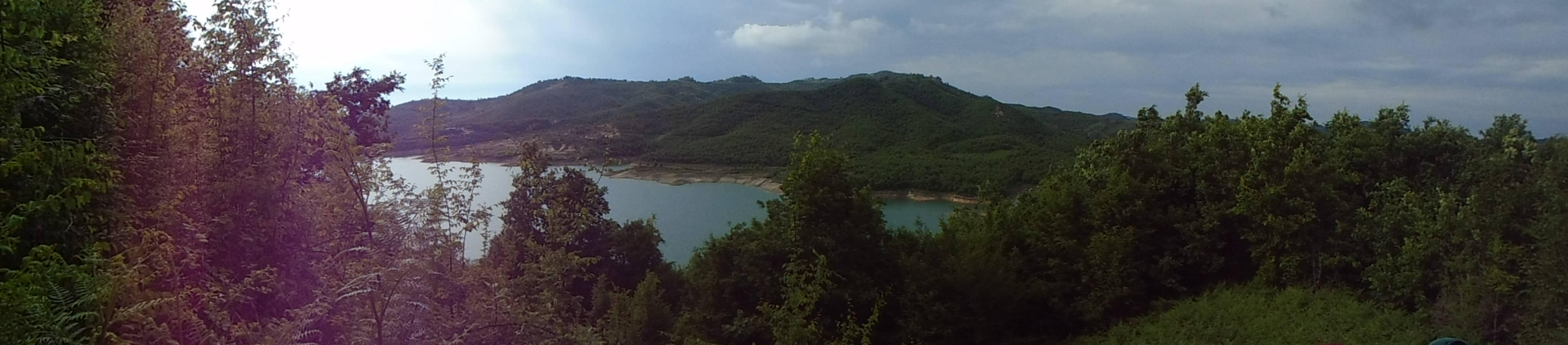 Albania Lake Shkafane Background