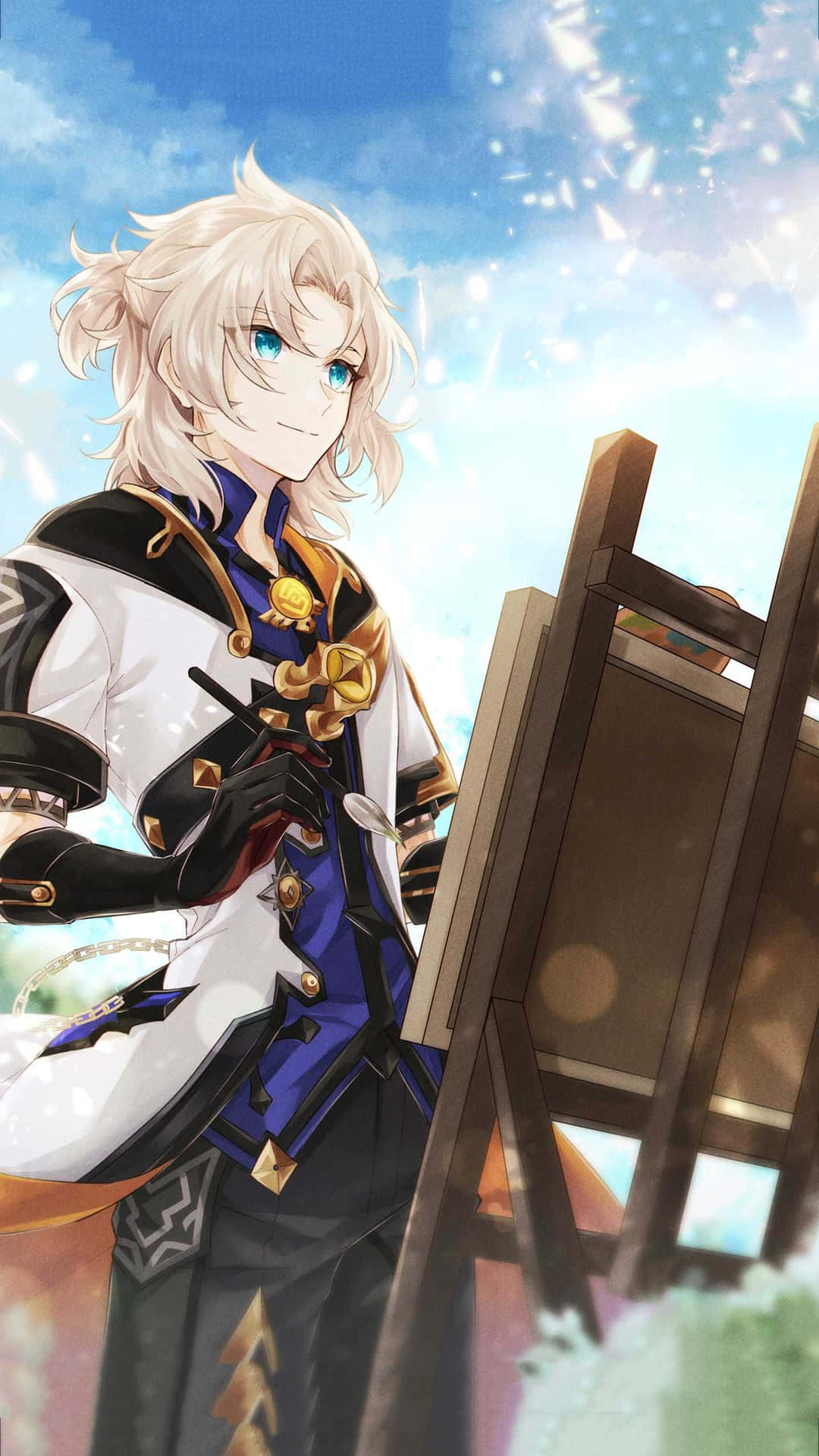 Albedo, Acharacter In Genshin Background