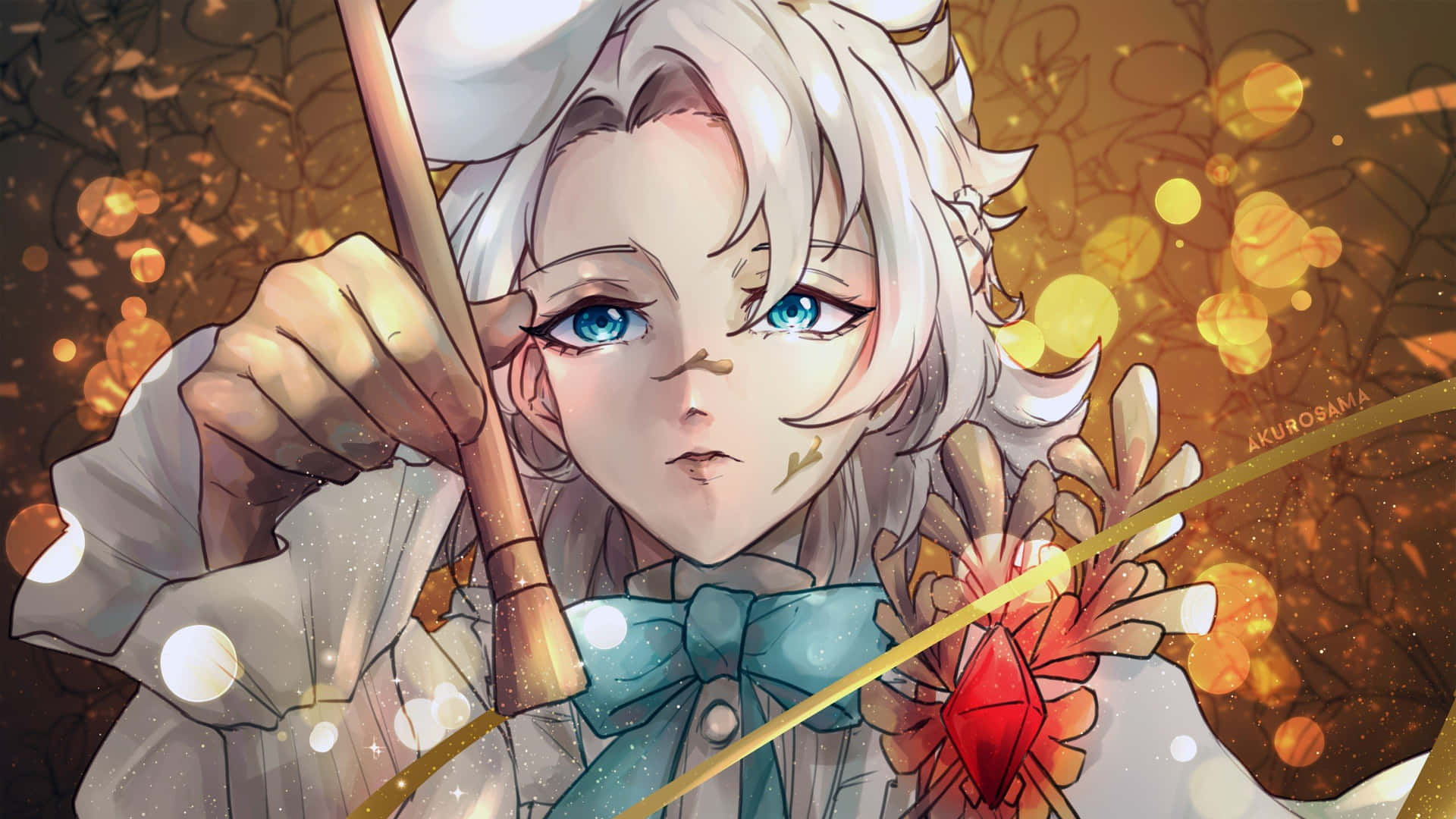 Albedo Genshin, The Mentor Of Kliment Background