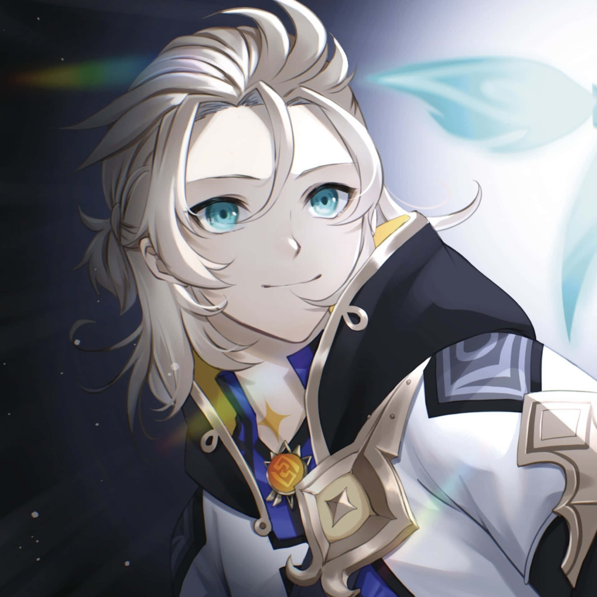 Albedo Of The Genshin Impact Game Background