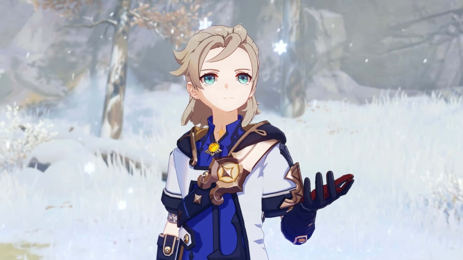 Albedo, The Chief Alchemist Of Genshin Impact Background