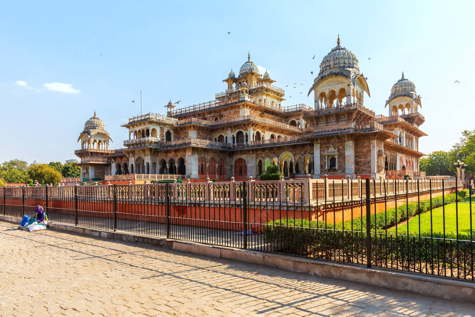 Albert Hall Museum In Jaipur Background