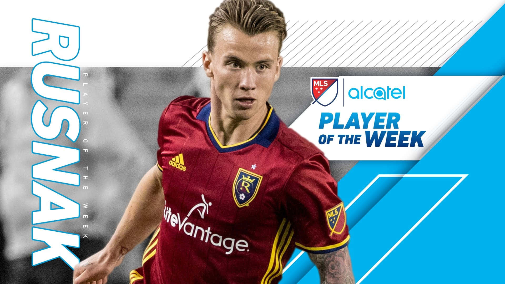 Albert Rusnak In Action During A Real Salt Lake Match Background