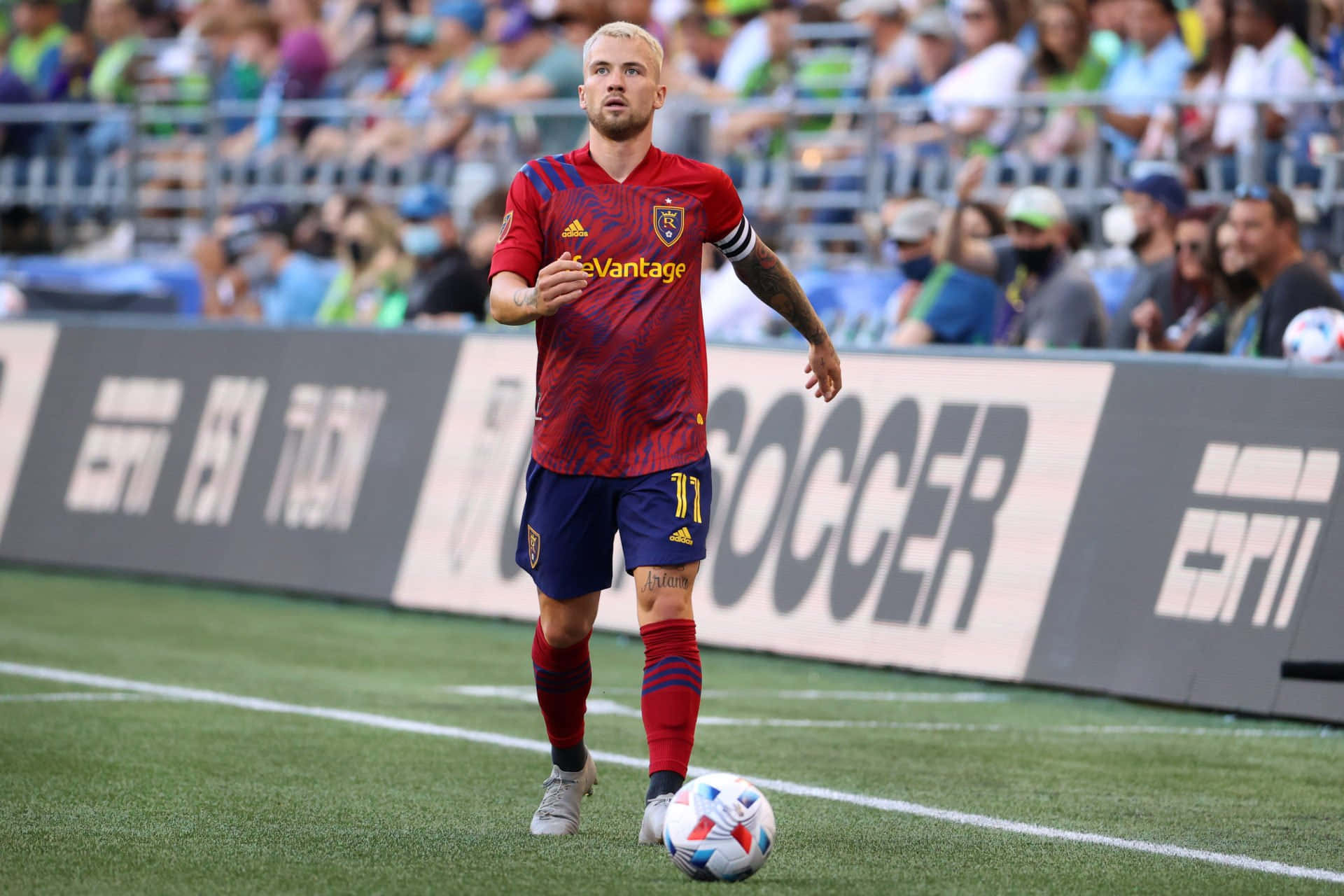 Albert Rusnak Real Salt Lake Vs. Seattle Sounders Background