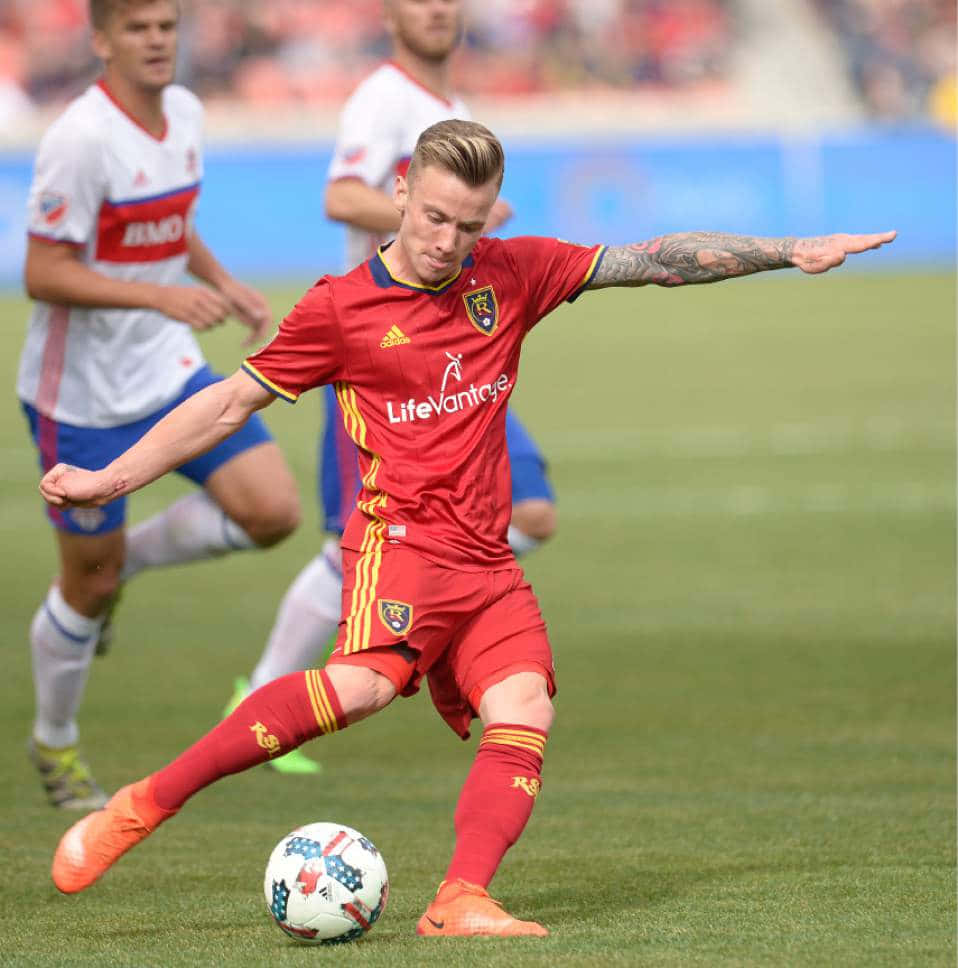 Albert Rusnak Real Salt Lake Vs. Toronto Fc Background